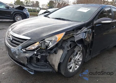 2014 Hyundai Sonata Gls из США, поврежденный, VIN 5NPEB4AC2EH920688